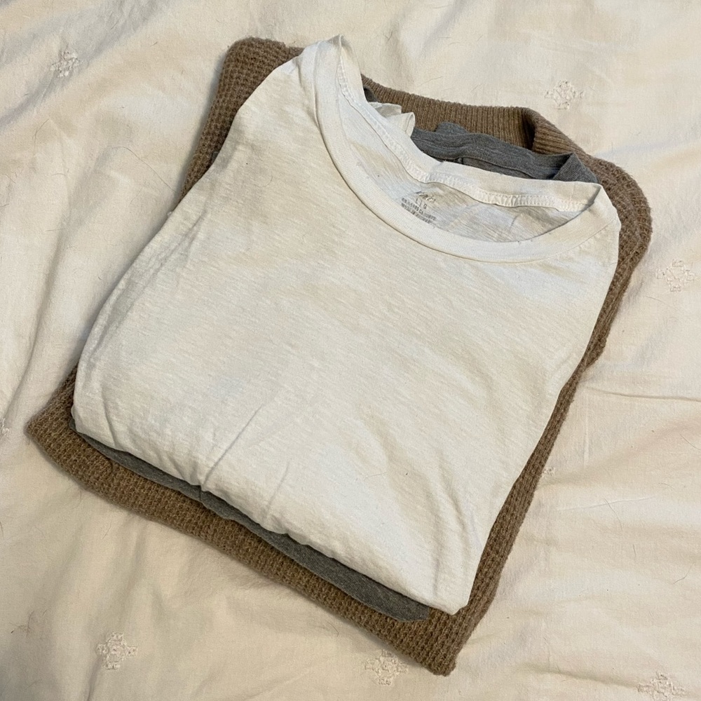 Aerie Boxy Long Sleeve Tee